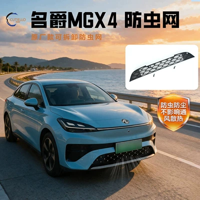 Suitable for MG4X starry sky insect-proof net, front bumper dust-proof net, protective grille, non-destructive disassembly and assembly, exterior modification (Automobile anti-insect net)