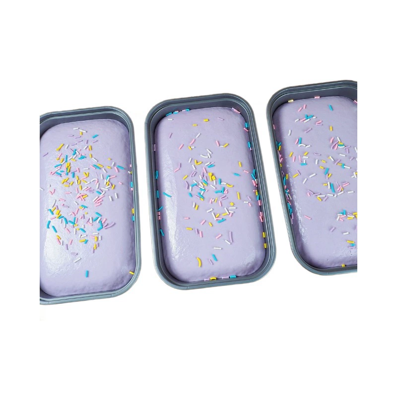 Slime toy, soft anti-stress box-cake slime, scented variants, 21×12×6 cm (0.156 kg)