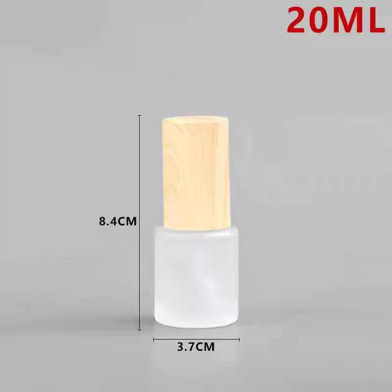 Botella de aerosol de botella de emulsión de vidrio 20ml - 120ml presiona botella dividida botella de vidrio cosmético mate image 14