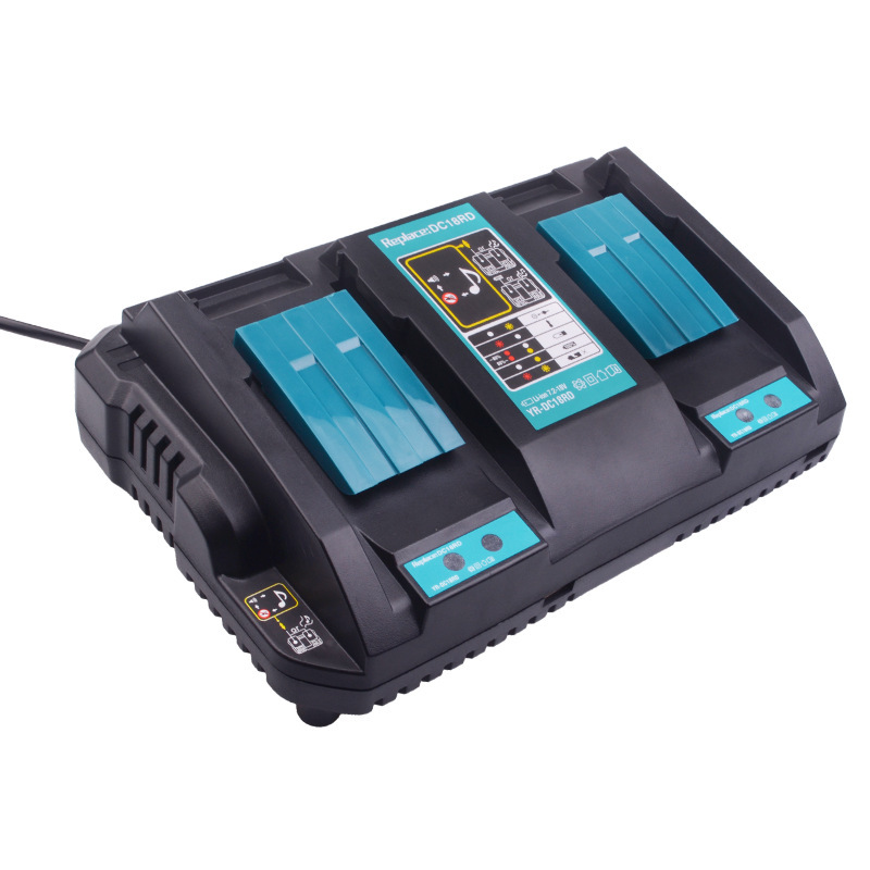Dc18Rd Dual Charger Replaces Makita Charger 18V Lithium Battery Fast Charging Power Adapter with USB Port Dc18Rd Dual Charger Replaces Makita Charger 18V Lithium Battery Fast Charging Power Adapter with USB Port