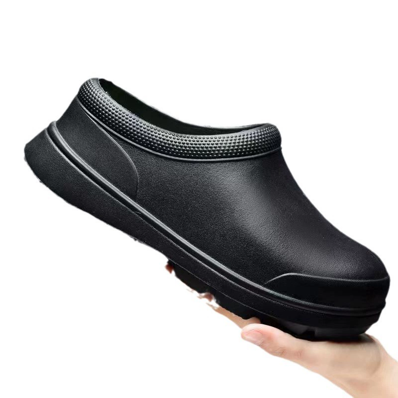 Winter slippers, work non-slip waterproof bag, slide platform, footwear