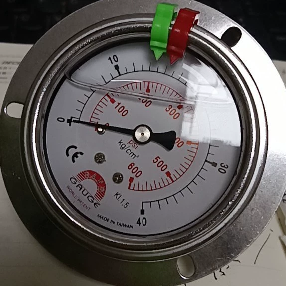 ДАТЧНЫЙ ДАТЧИКА давления Тайваня Хуаги AE-AF 3-дюймовая панель хладагента 0-40 кг