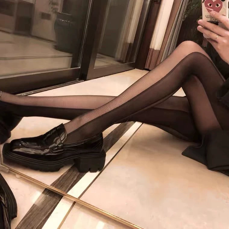 Trend velvet fashionable tights, socks, thin weaving, internet celebrity, city style -> Трендовые бархатные колготки, носки, тонкая вязь, интернет-знаменитость, городской стиль