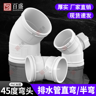 PVC45�ȏ��^ˮ�����ֱ�� ��ˮ�ܙz�����ˮ�ܹܼ�50 75 110 160