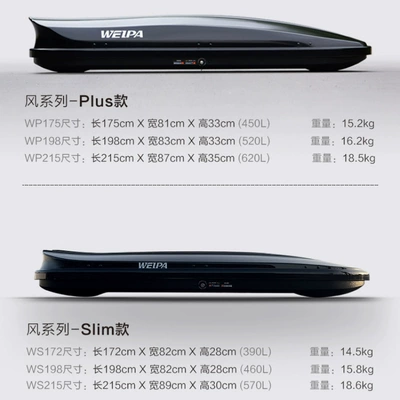 Off-Road Flat Large-Capacity Universal, Roof box