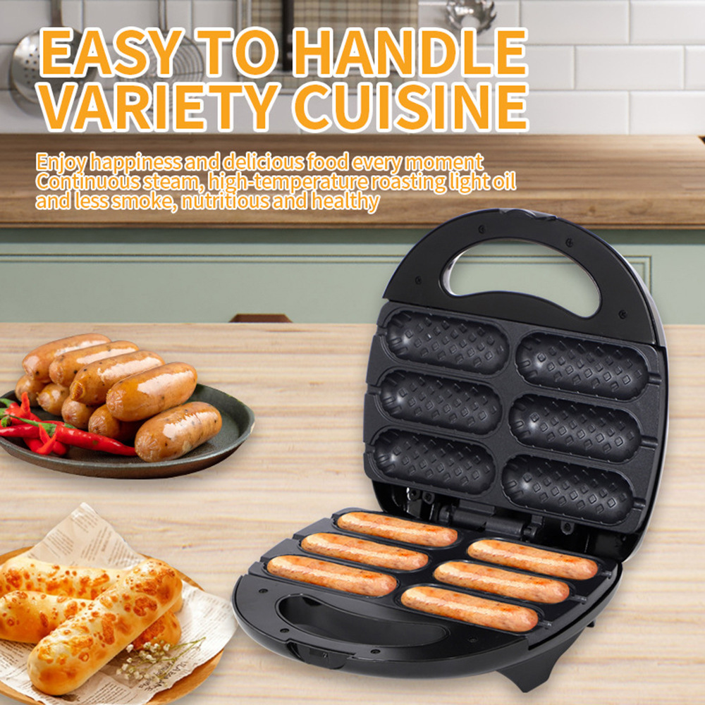 110V EE.UU. 220V Euro perros calientes tostador de salchichas tostador de salchichas tostador de salchichas tostador de fritos Hotdog Maker