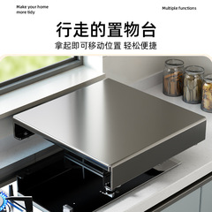 キッチンラック、ガスストーブカバー、ガスストーブカバー、コンロ、電磁調理器スタンド、カウンタートップストーブパネル