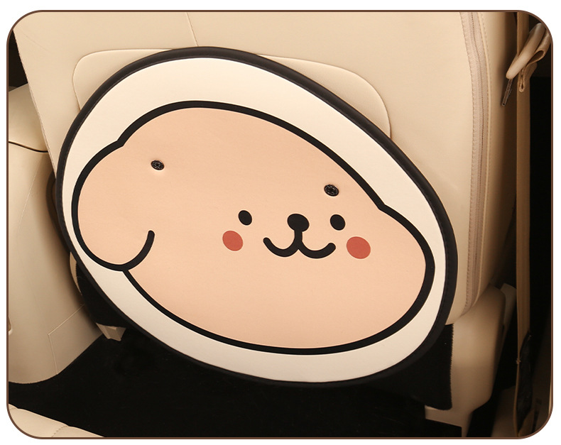 Car Seat Back Anti-Kick Pad Rear Universal Cartoon Kidsren's Stain-Resistant Car Rear Seat Protective Pad Protective Pad