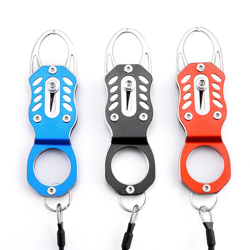304 stainless steel mini retractable fish controller fish clip portable fishing gripper lure clamp fishing tackle