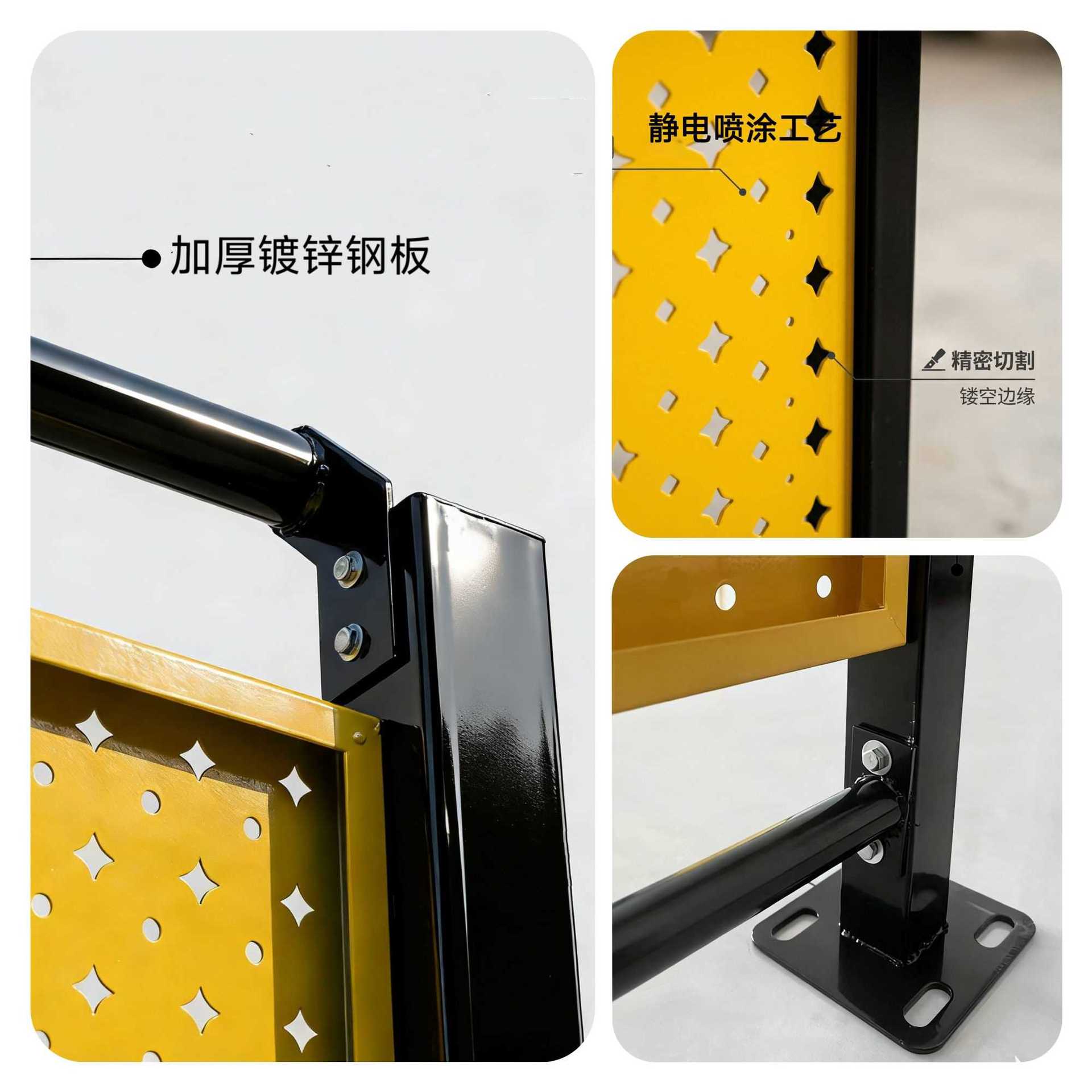工厂车间观光加厚隔离网可移动护栏防护室内分区厂房划分设备定制