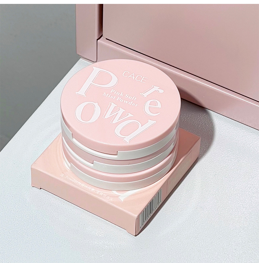 CACE's new powder, Soft Mist Powder compact, three-color pseudo-natural makeup, setting, velvet contouring, cross-border makeup on Xiaohongshu undefined