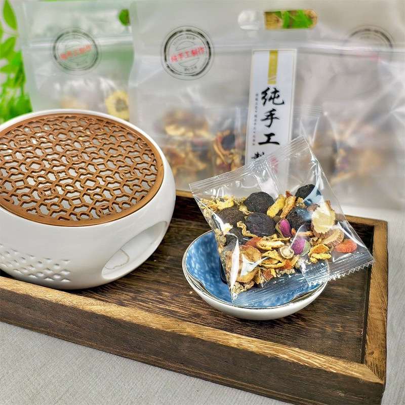 Dark Plum & Lotus Leaf Tea (Wu Mei He Ye Cha) — Sugar-Free Freeze-Dried Herbal Blend quality and texture