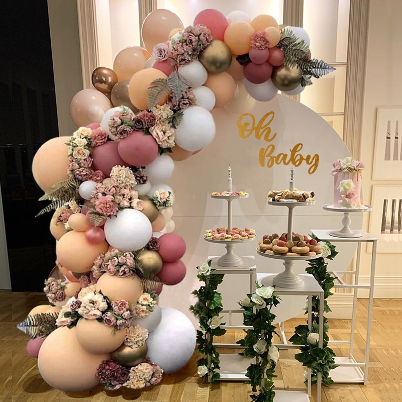 Solid Color Emulsion Party Balloon display picture 1