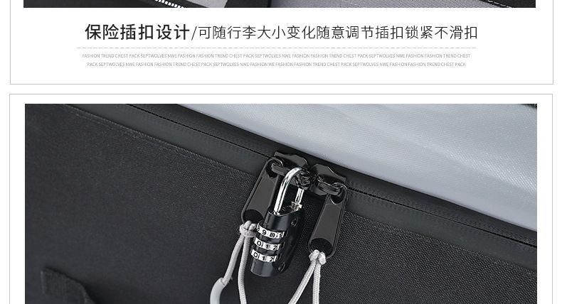 Durable roof rack SUV rainproof luggage bag, Oxford cloth roof waterproof large-capacity bag