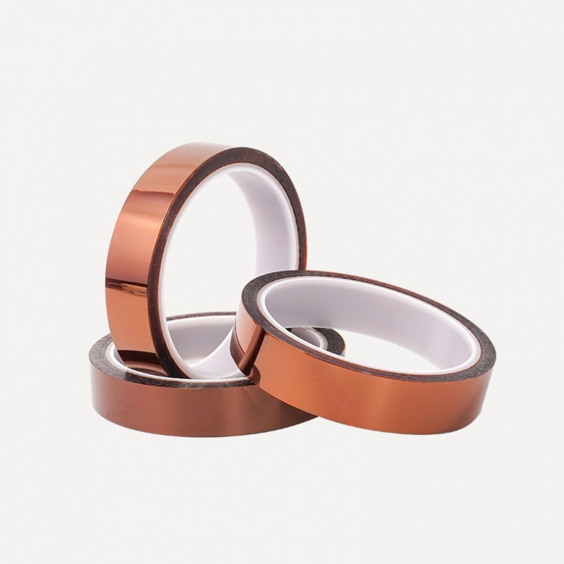 小管芯金手指胶带 PET金手指胶带 32管芯茶色胶带 电池保护胶带