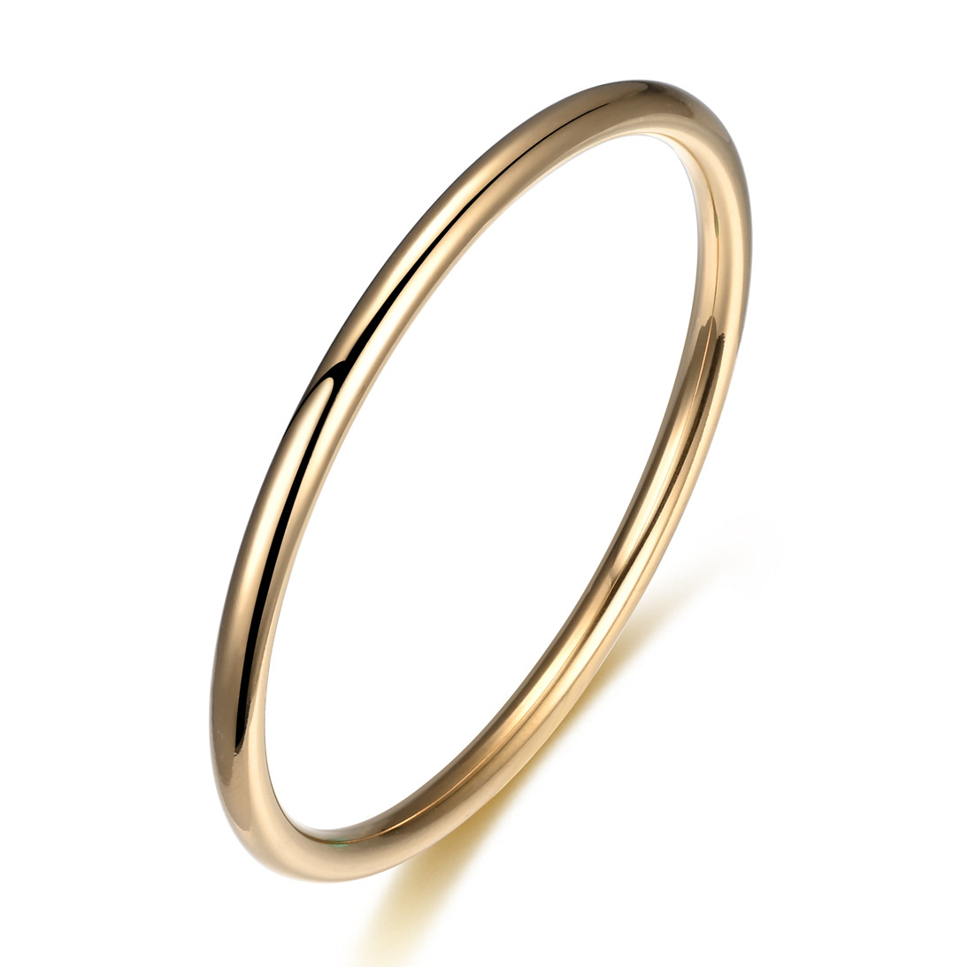 El nicho de lujo ligero no se desvanece, la pulsera de anillo de oro de arena, la tendencia, la pulsera de acero de titanio de todo fósforo, la pulsera de acero de titanio de estilo retro europeo y americano