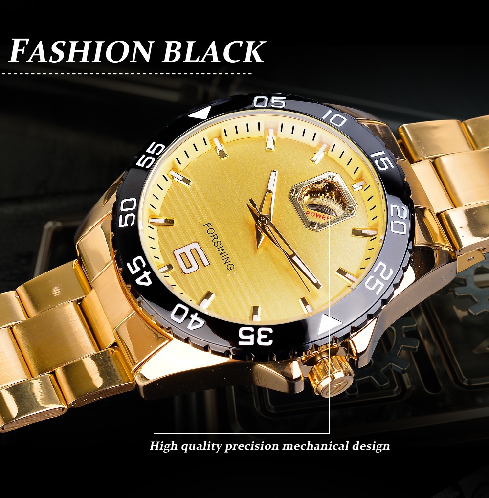 Men's Skeleton Mechanical Watch Automatic Casual Style Luxury_voghion.com