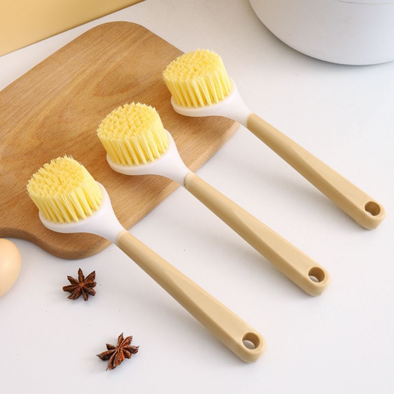 Long-Handled Pot Brush, Household Kitchen Brush, Dishwashing Artifact, Hanging Sink, Stove Brush, Cleaning Brush, Hard-Bristled Brush, Dropshipping