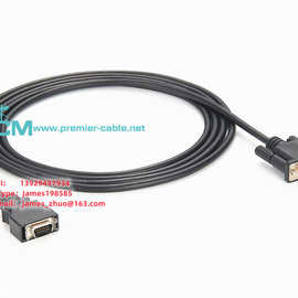 MDR转DB9公头RS232串行编程电缆 PLC编程电缆