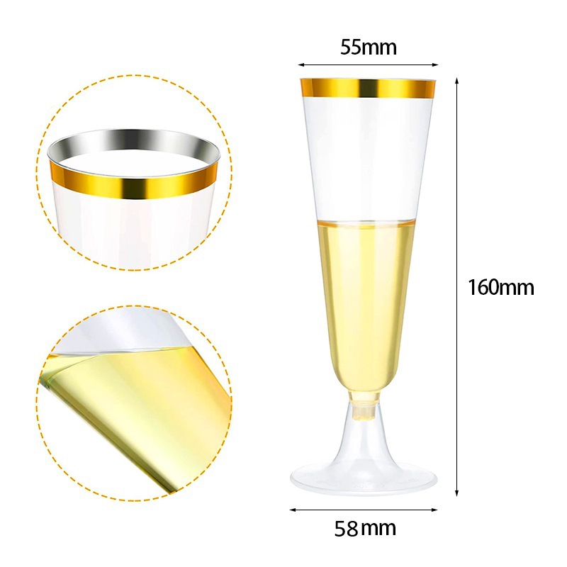 Vasos desechables transparentes para postres con tapa y cuchara, para gelatina y mousse