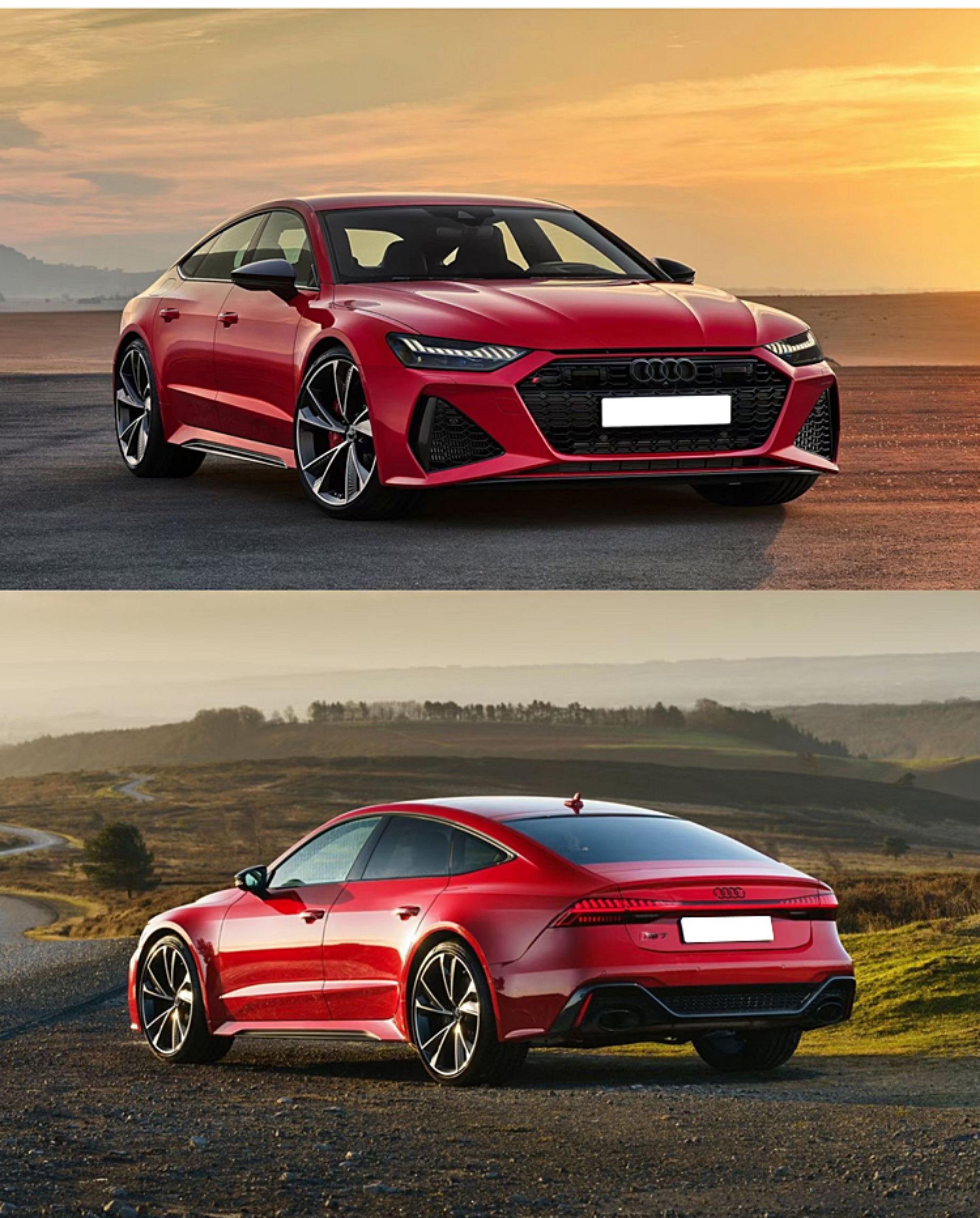 Suitable for New and Old Audi Models. Modified Front Bumper, Large Surround, Rear Bumper, Grille, and Rear Lip