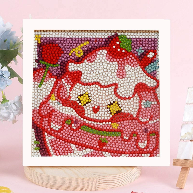Мультяшная умная игрушка, DIY, новая коллекция, детское handmade diy, украшенная бриллиантами