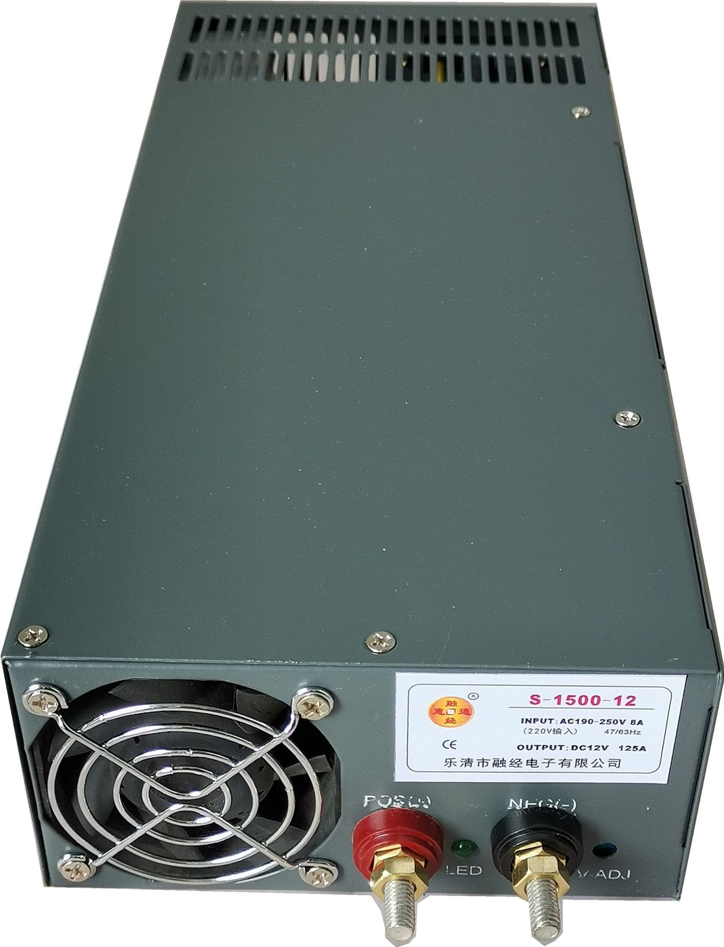 S-1500-12AC220v输入12V125A1500W 大功率直流开关电源