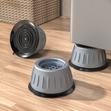 Универсальный автоматический нескользящий противоударный барабан для стирки, высокий коврик, трубка, фиксаторы в комплекте, полностью автоматический