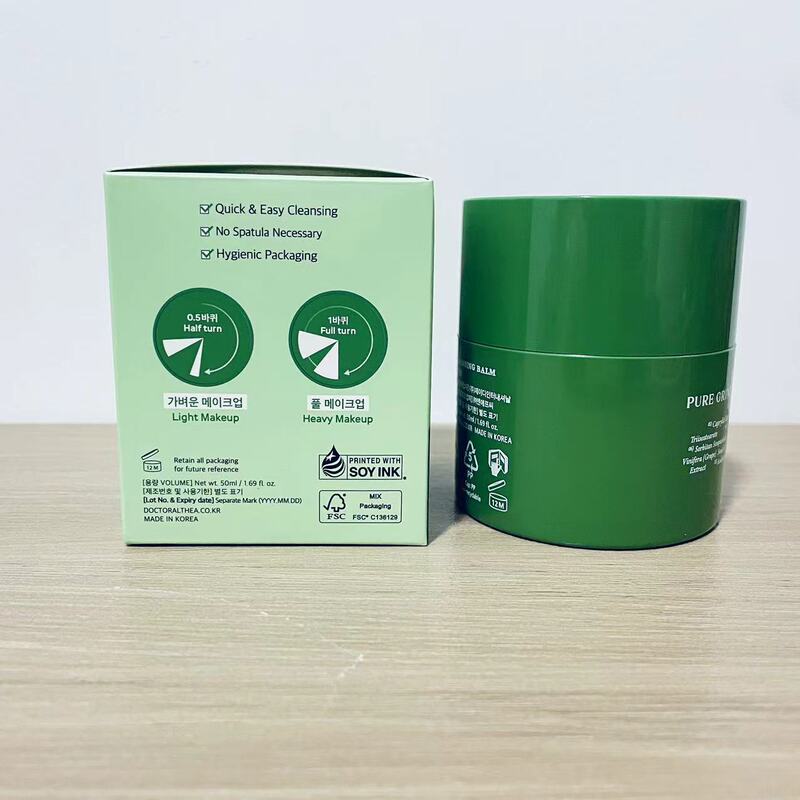 Dr.Althea ピュア スクラブ クレンジング バーム メイクアップ リムーバー 50ml ベタつかないシャーベット テクスチャー|undefined
