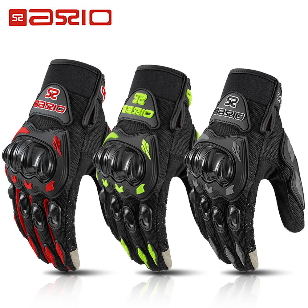 Cross-Border Popular Motorcycle Anti-Fall Gloves for Men, Suitable for Summer, Spring, and Autumn, Universal for All Seasons, Touch Screen Compatible, for Off-Road Riders