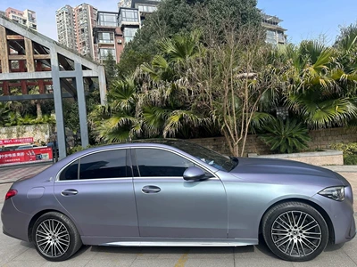 Body Wrap Film Amg Porcelain – Auto Color Change Film - mercedes-benz-metallic-paint-gray-purple-152m-17m