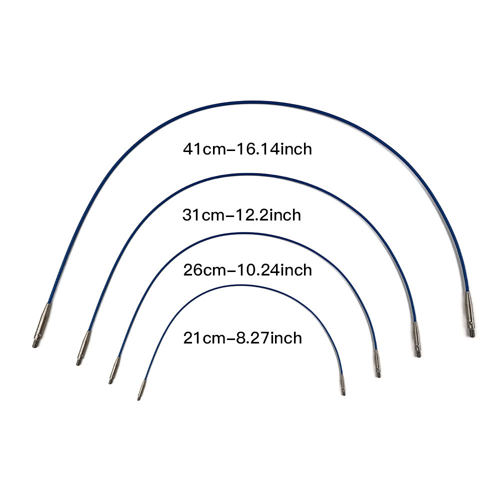 Transfronterizo desmontable manga collar aguja 5 + 8 azul cambio de cuerda aguja 9 pago conjunto