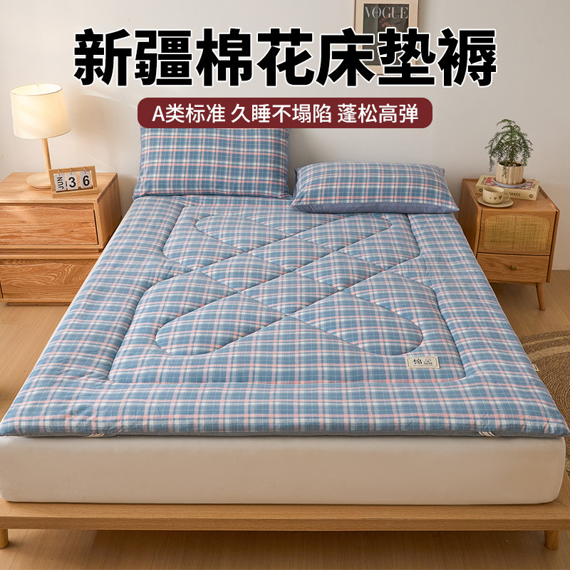 Colchón de algodón de Xinjiang dormitorio doméstico colchón dormitorio de estudiantes alquiler colchón especial colchón de tatami