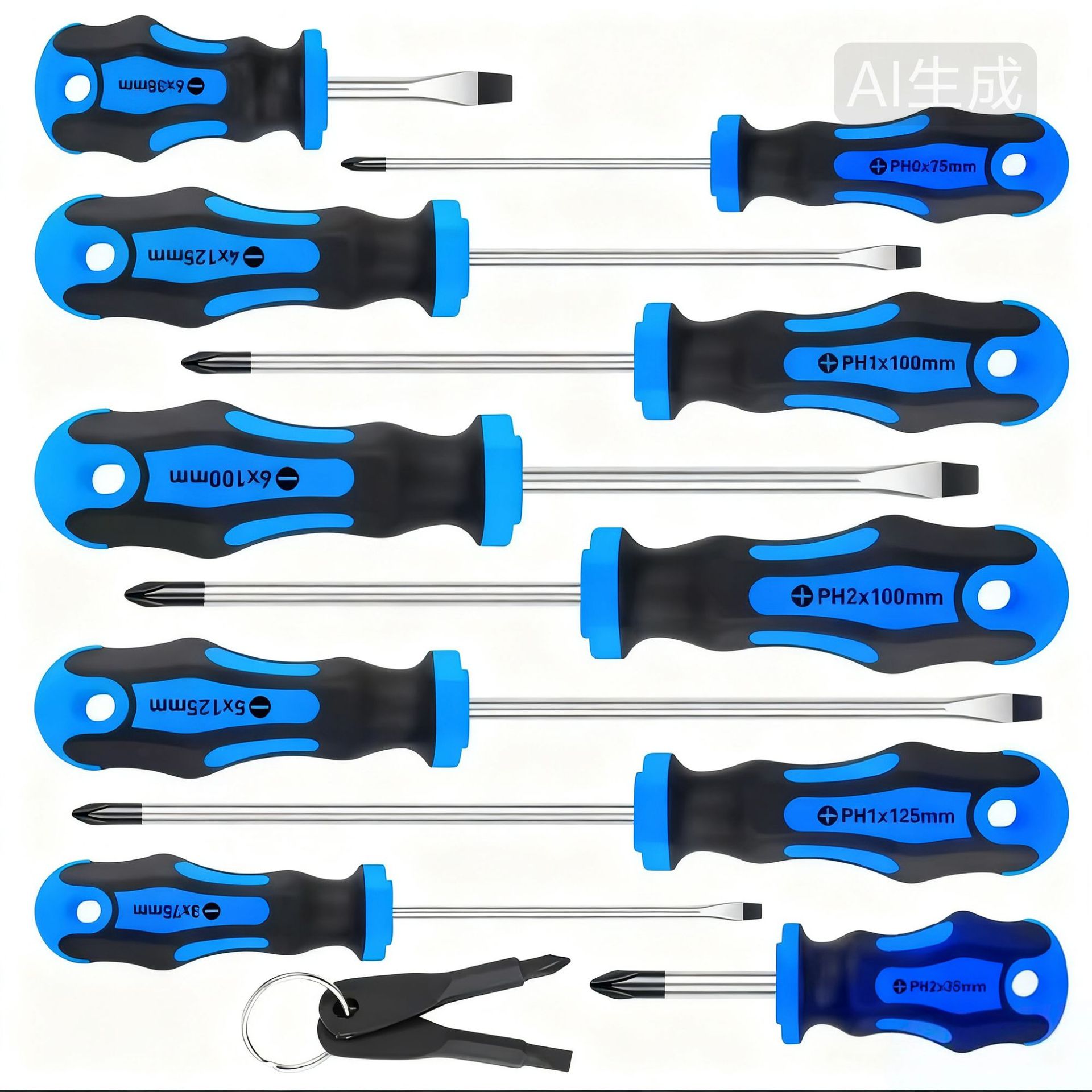 72 piece VDE insulated screwdriver set in stock, 1000V electrical special magnetic CR-V screwdriver 