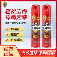 黑猫神杀蝇气雾剂300ml杀虫剂喷雾家用杀蟑螂蚊子驱蚊虫厂家批发