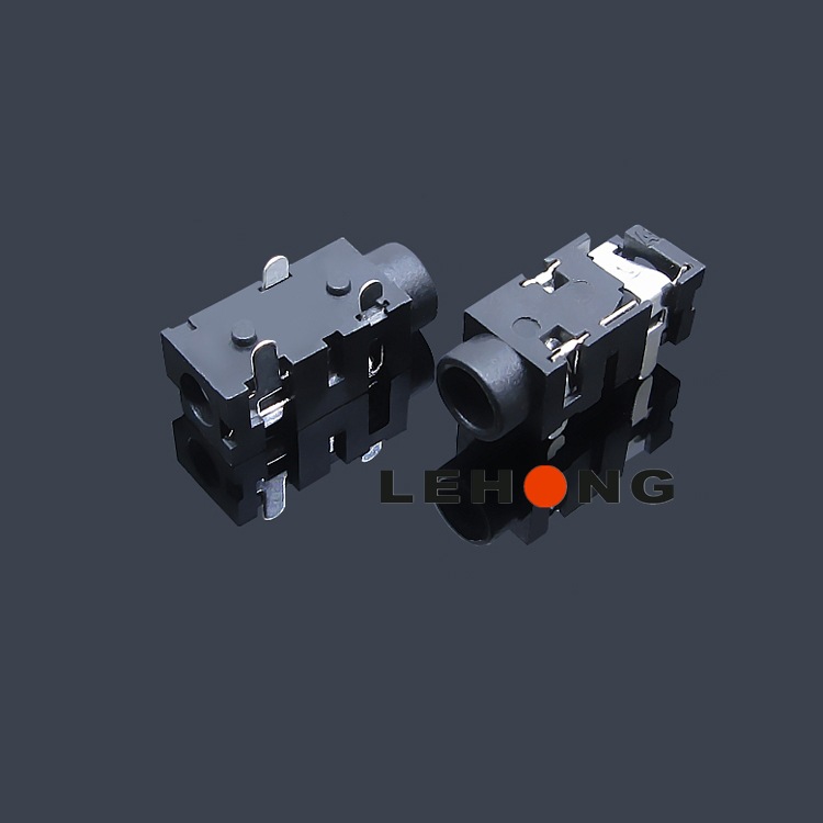 PJ-327D-3P老款插件镀银/2.5/3.5音频插座/耳机插座/3.5插口