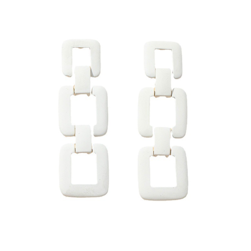 Wholesale Geometric Long Alloy Earrings display picture 1