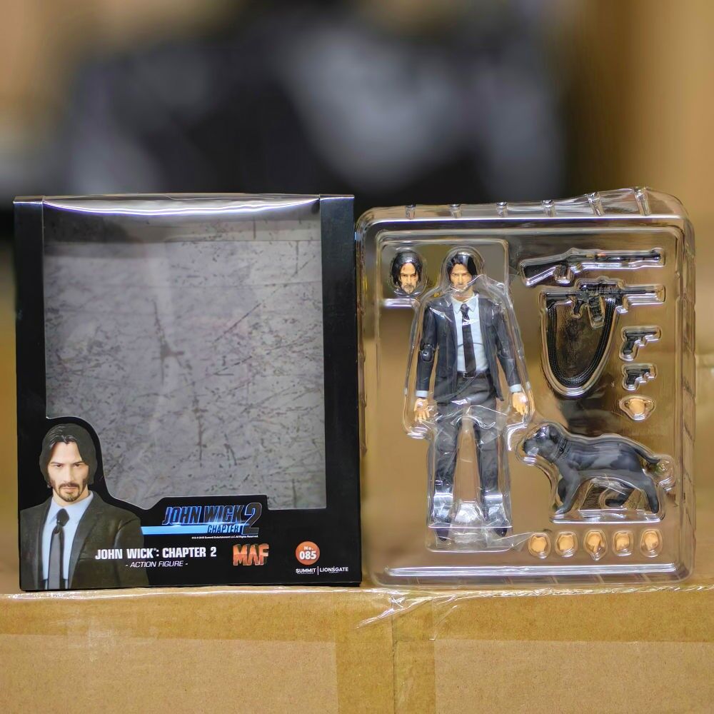 MAFEX085 búsqueda rápida John Wick hecho a mano conjunto móvil modelo decoración periférica decoración muñeca regalo