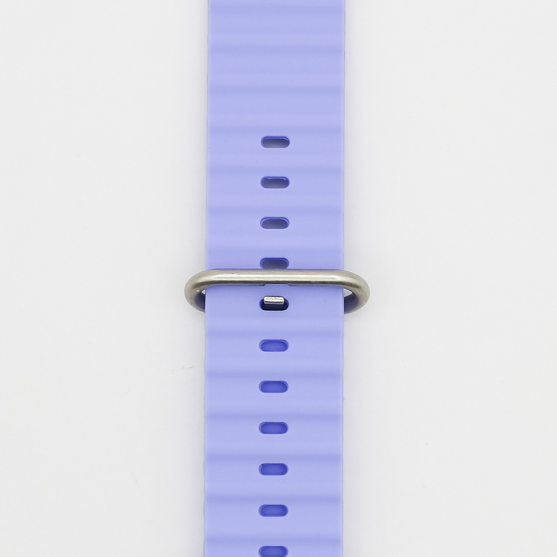 Adecuado para Apple reloj ultra 8 generación Correa Marina nuevo 49mm correa de reloj de silicona doble anillo