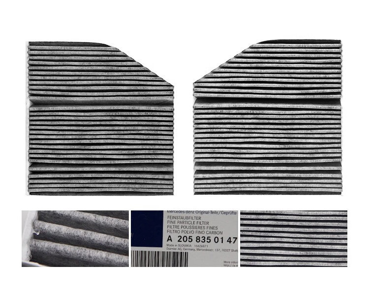 Suitable for Mercedes-Benz E300 E260 C200 C260 C180 Glc Gla Glb Air Conditioning Filter Original Factory