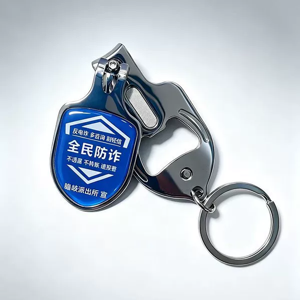 Multifunctional nail clipper/pliers/scissors wholesale promotional gift bottle opener three-in-one with engraving and logo printing