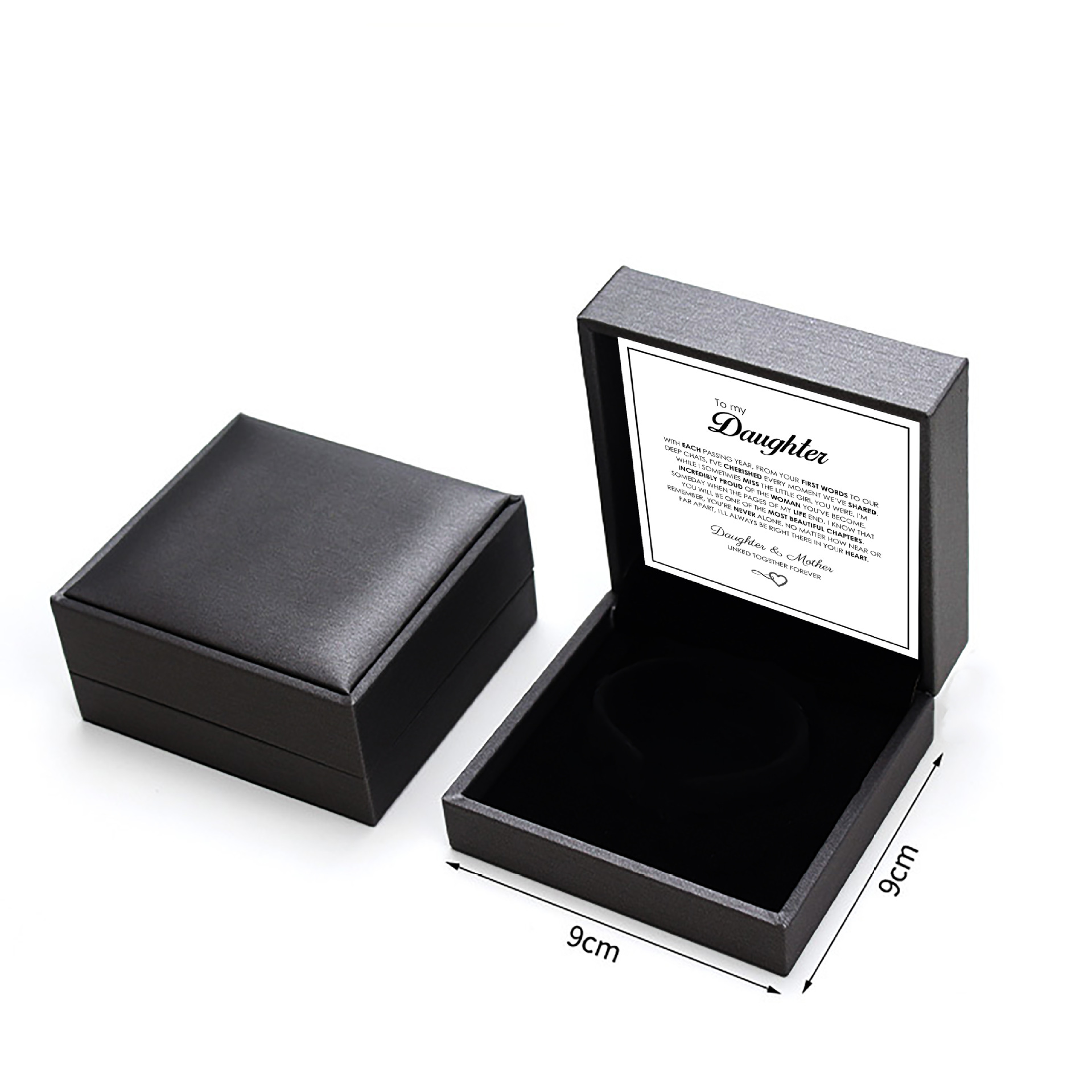 블랙 헤어라인 선물 세트 + 카드