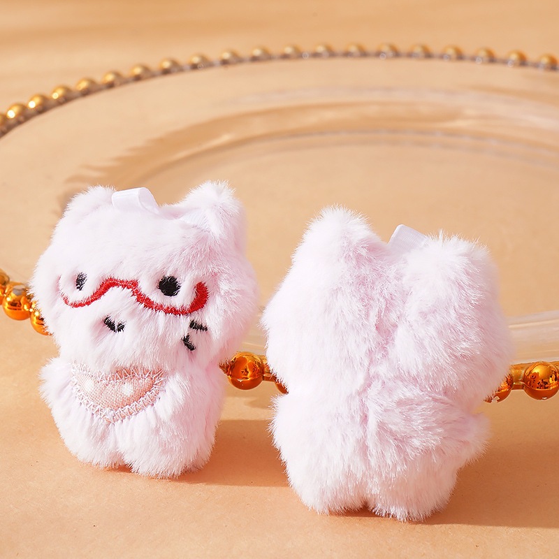 Bib, fuchsia glasses