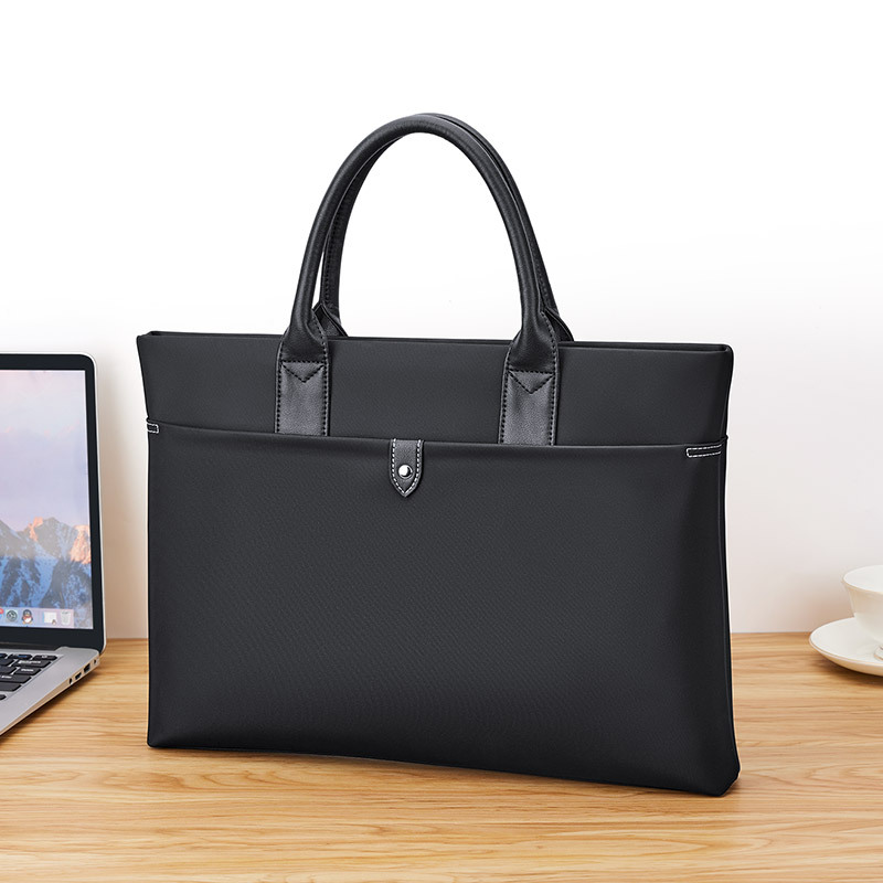 잉황포로 서류가방 남성용 심플 대용량 노트북 가방 통근용 파일가방 방수 및 도난방지 기능