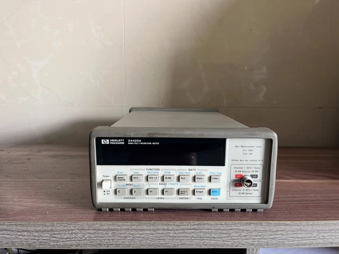 Agilent安捷伦 34420A 数字万用表 HP34420A 纳伏表/微欧表万用表
