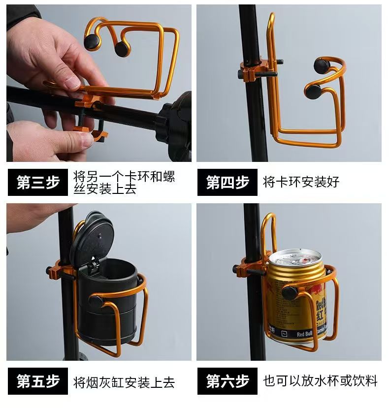 Large Truck Ashtray Holder Car-Mounted Hanging Multifunctional Decoration Item for J6P, Essential for Large Trucks