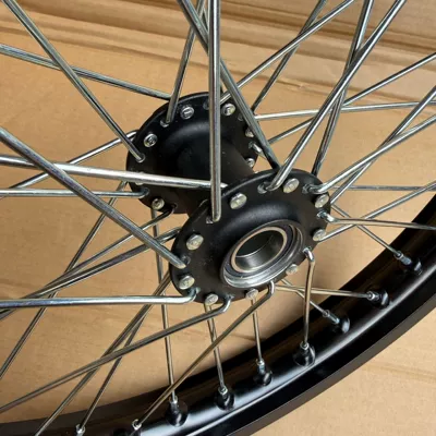 Motorcycle wheel hub modified front 1.60-17 wheel hub