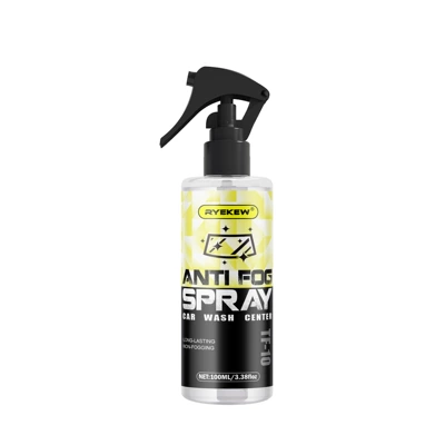 Ryekew Car Glass Anti-Fog Agent Front Windshield Long-Lasting Anti-Fog and Rain-Proof Agent Waterproof and Water-Repellent Cleaning Spray (Automotive glass defogging agent) - tf-10-100ml