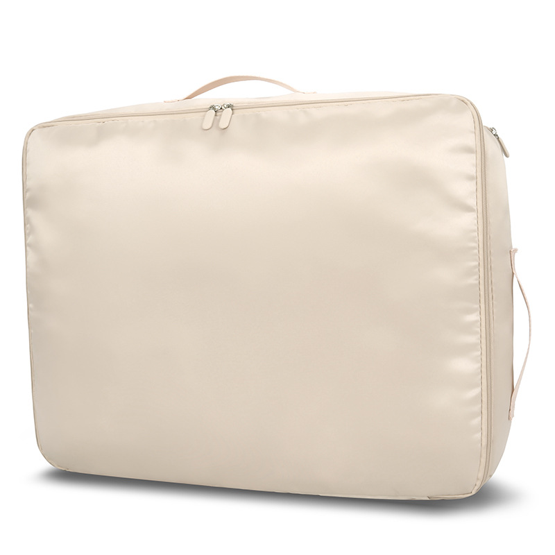 Bolsa de almacenamiento de colcha gruesa, bolsa de almacenamiento de chaqueta de plumón, ropa de dormitorio de gran capacidad, bolsa de embalaje y acabado en movimiento