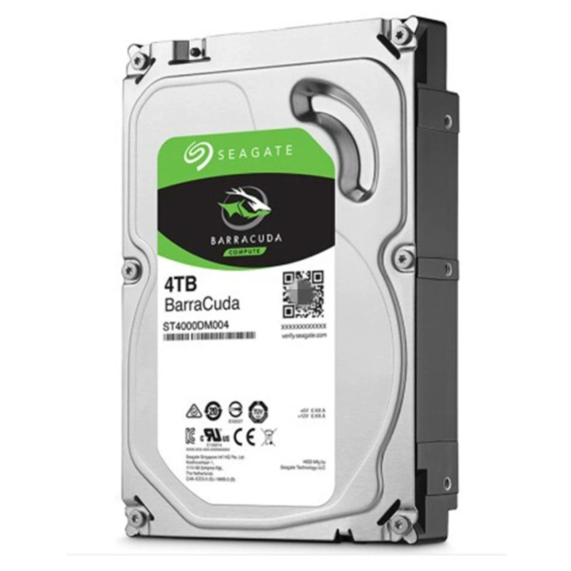 Совместимый с Seagate Barracuda 4 ТБ SATA настольный жесткий диск 3.5", ST4000DM004